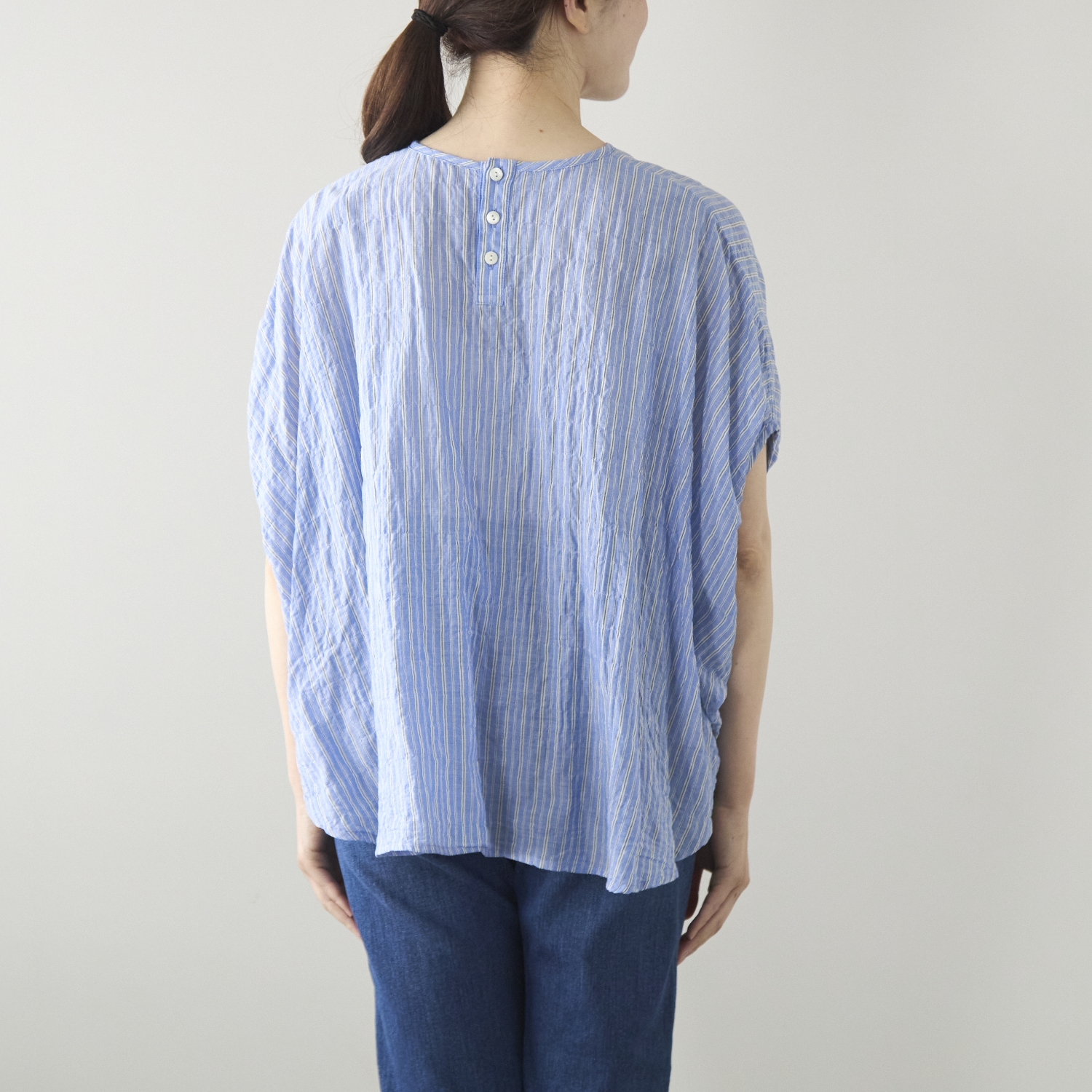 Kilka/汗をかいてもはりつかない、速乾サークルブラウス